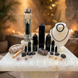 Z ARRON DESIGN Serenity Moonstone koppartråd hängande halsband