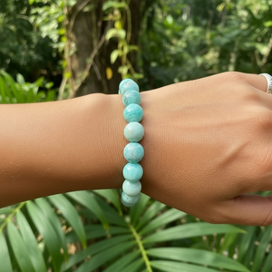 7-stykki Mala Bead Armband Chakra Set (armband fyrir hvert Chakra)