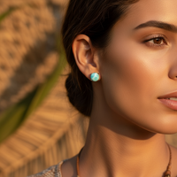 Κολιέ μενταγιόν Z ARRON DESIGN Serenity Moonstone από χάλκινο σύρμα