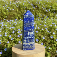 Lapis Lazuli Mini Crystal Point component from the Focus Flow Crystal Set.
