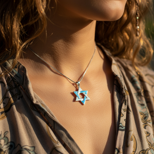 Z ARRON DESIGN Serenity Moonstone Koparvír Hengiskraut Hálsmen