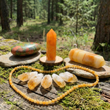 Κολιέ μενταγιόν Z ARRON DESIGN Serenity Moonstone από χάλκινο σύρμα