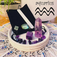 ♑ Kozorog - 22. december - 19. januar - Zodiac Crystal Fusion Set z vrečko