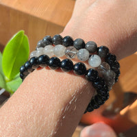Σετ βραχιολιών Energy Protection 3-PC Crystal Mala