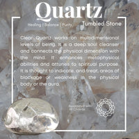 Quartz Tumbled Stone - tumbledstone
