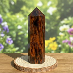Amethist heilige geometrie gefacetteerd kristal