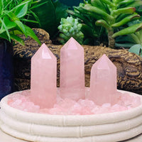 Rose Quartz Point component from the Heart Harmony Crystal Set.