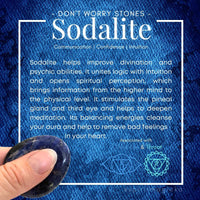 Sodalite Worry Stone - worrystone