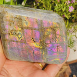 Purple Flash Labradorite Freeform 400 γραμμάρια (Είδος #0094)
