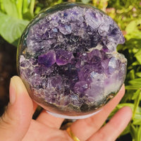 Grote Amethist Geode Bol (Item #00102)