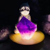 Crystal Mood Light (Σημείο ελεύθερης μορφής αμέθυστου)